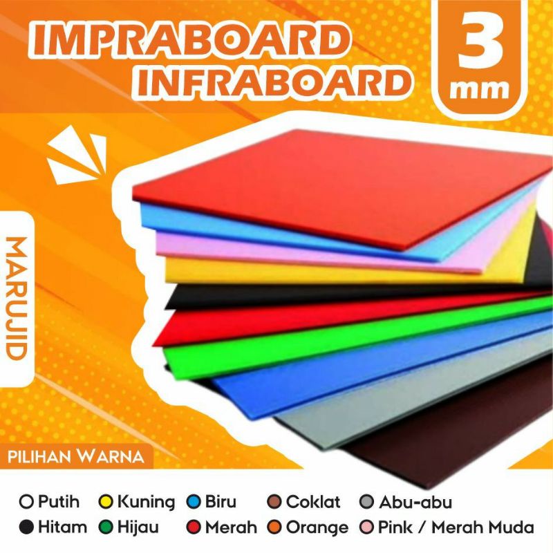 

INFRABOARD IMPRABOARD 150X100cm 100X150cm Tebal 3mm PP BOARD