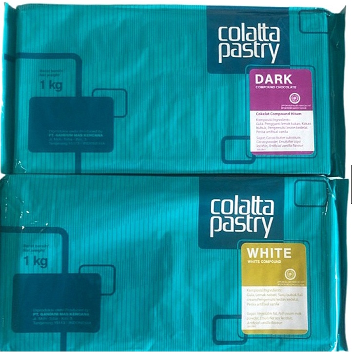 

Colatta pastry coklat blok compound 1kg