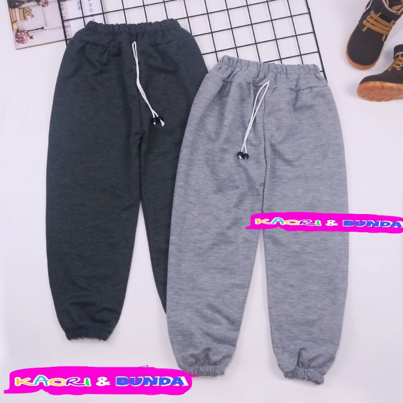 Jogger Molly uk1 - 12 Tahun / Celana Joger Anak laki