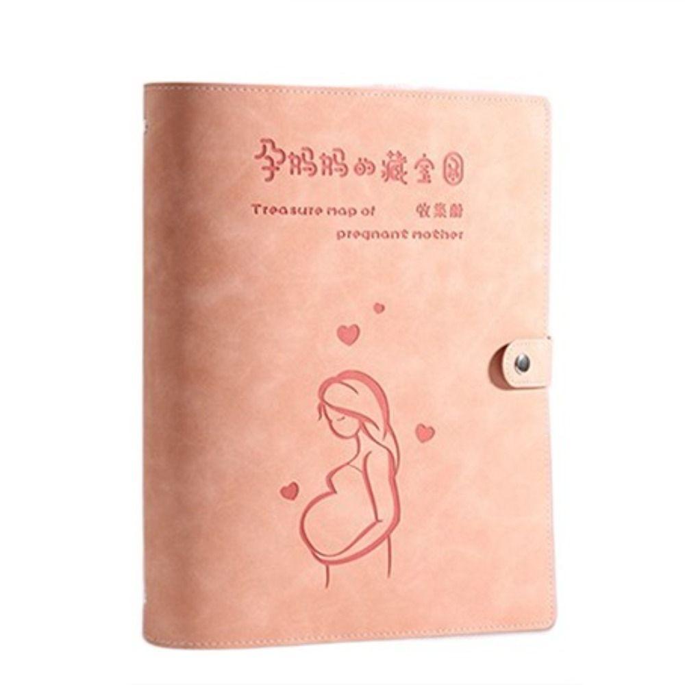 Mxbeauty Gravida Pregnancy Booklet Waterproof High Quality Type-B ultrasonic Examination A4 A5 Files Holder Hadiah Untuk Gravida Harta Karun Peta Ibu Hamil