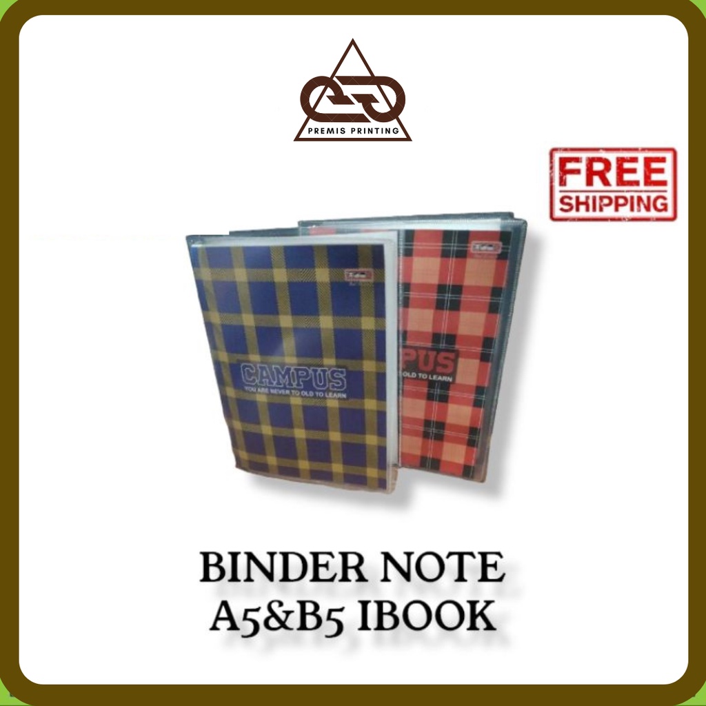 

Buku Binder Catatan Notebook A5 & B5 CAMPUS 1 PCS / Diary Aesthetic Book Gaya Retro Cover Unik