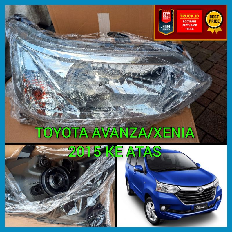 HEADLAMP ASSY HEAD LAMP LAMPU DEPAN GRAND AVANZA / XENIA 2015 2016 2017 2018 2019 RH/LH ***97508