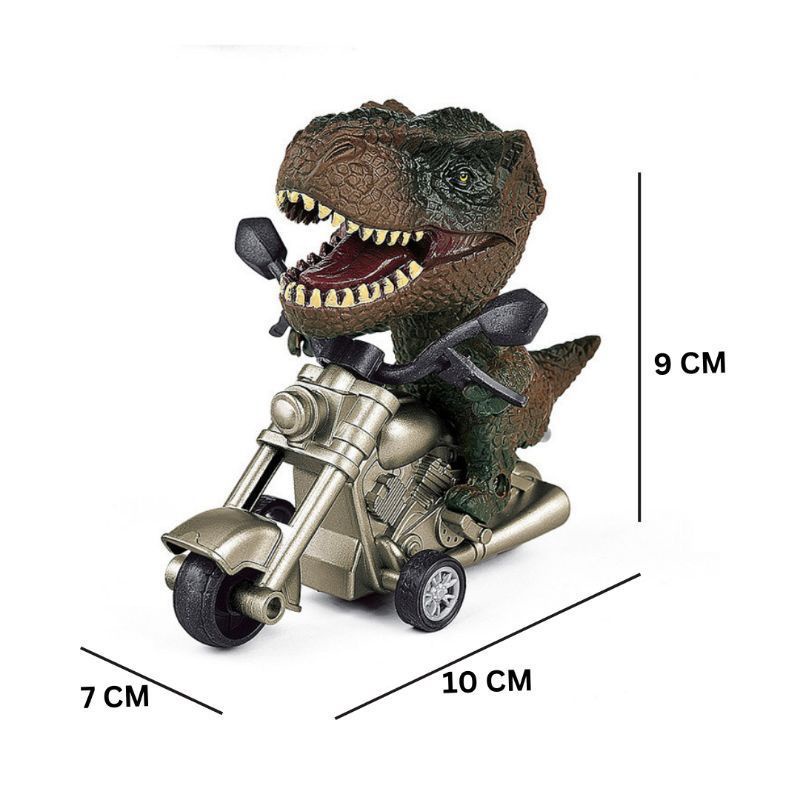 Motor Motoran Dinosaurus Animal Big Head Rider Mobilan Dino