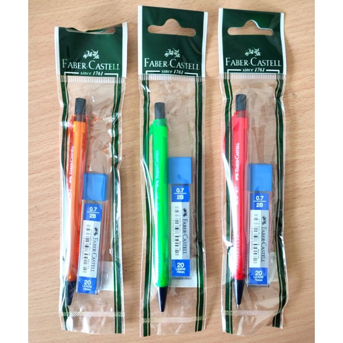 

Pensil Mekanik 0.7 Set Faber Castell 135302/134312 Econ Mechanical Pensil 0.7