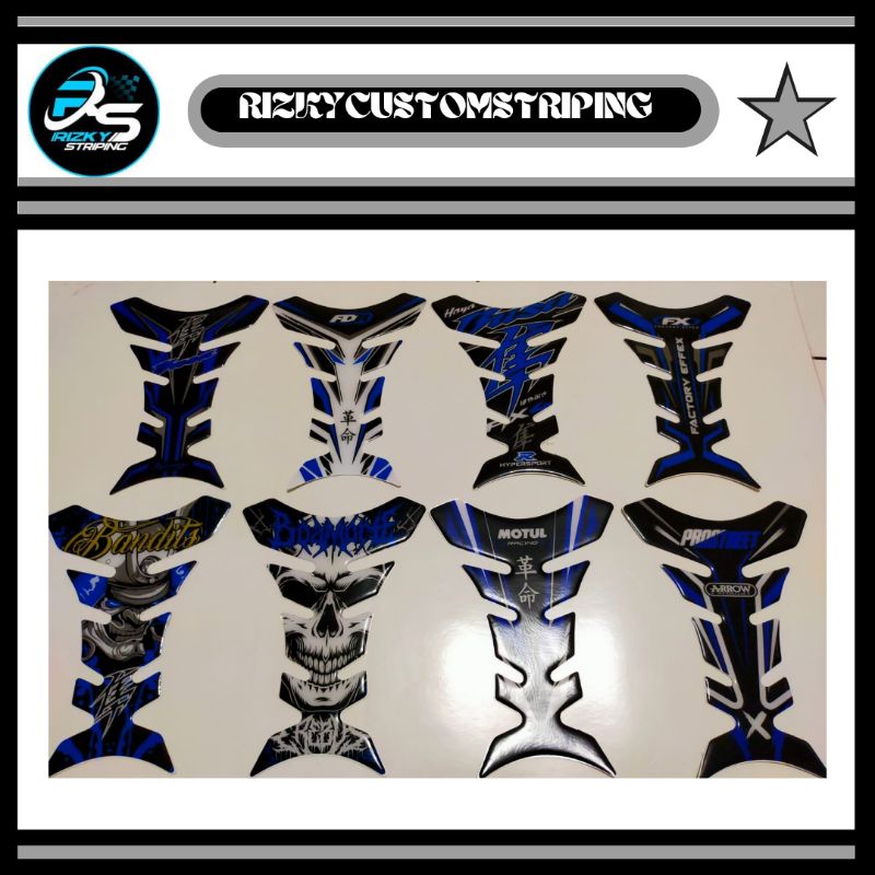 READY STOCK TANK PAD UNIVERSAL MOTOR SPORT/TANK PAD PREMIUM/TANK PAD PELINDUNG TANKI#