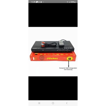 Dvd Player DAIKEN VCD DVD CD MP3 MP4 KEY CONTROL NEW