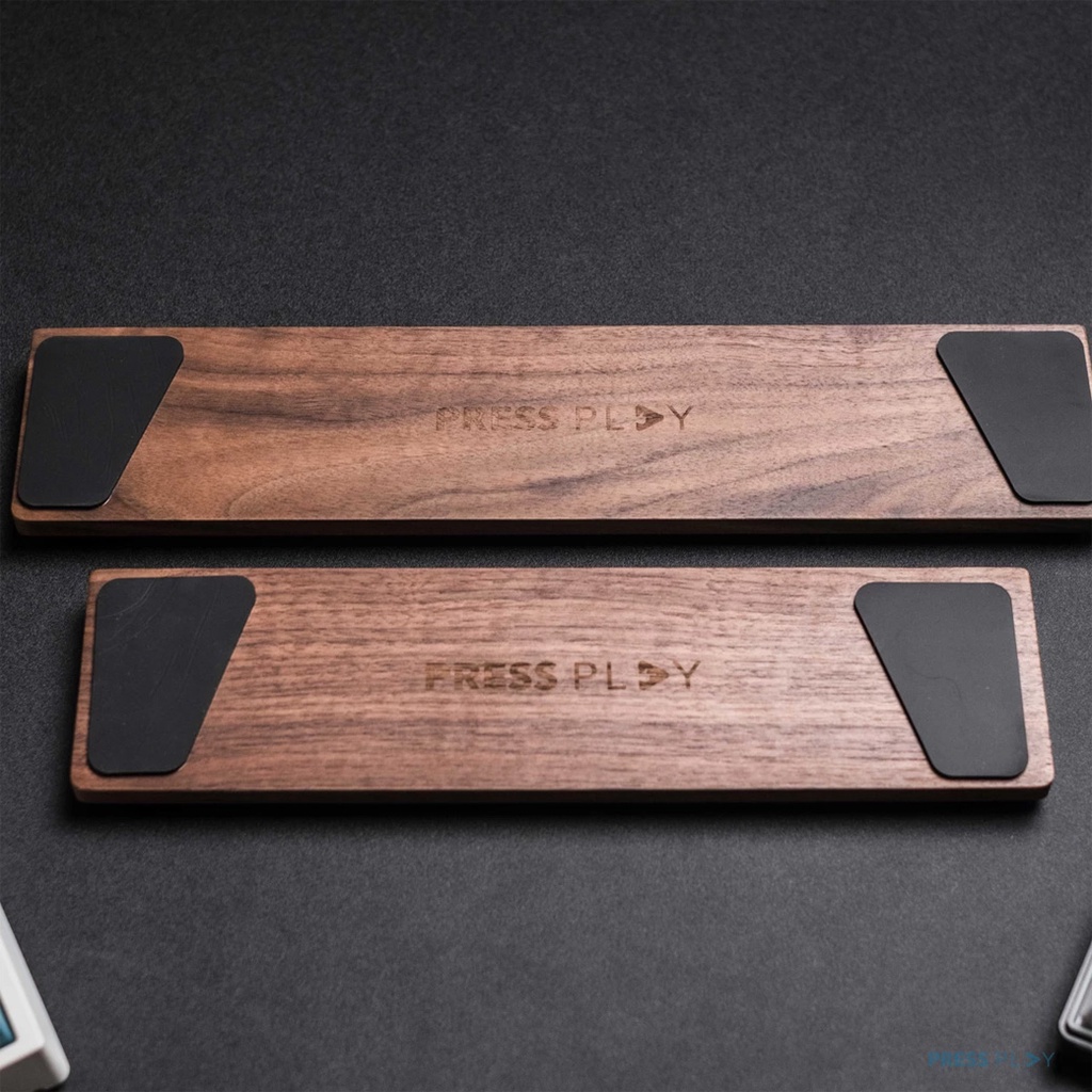 Press Play Wooden Wrist Pad / Wrist Rest