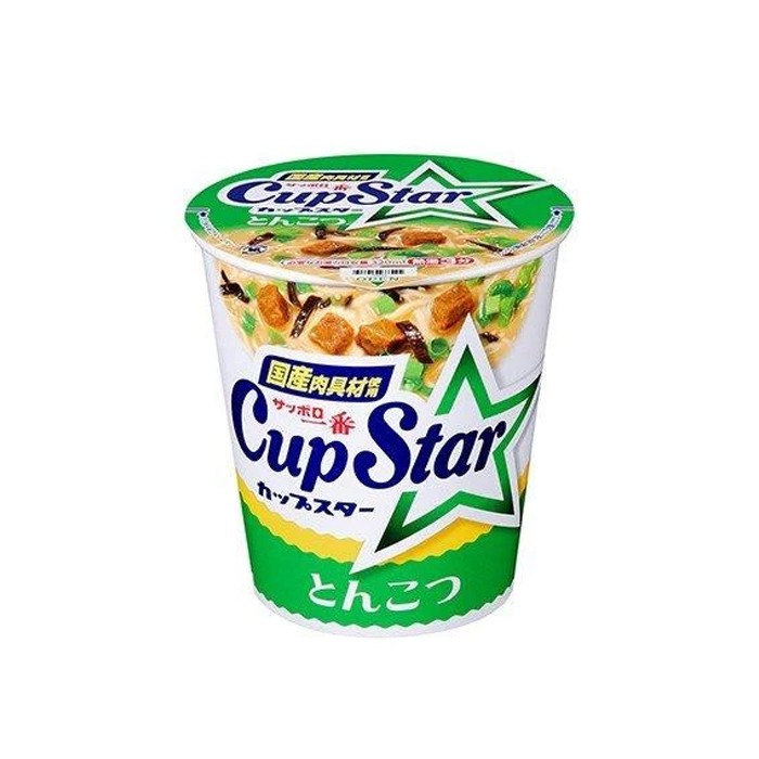

Sapporo Ichiban Cup Star Tonkotsu / Mi Instan Cup Rasa Kaldu Babi 77Gr