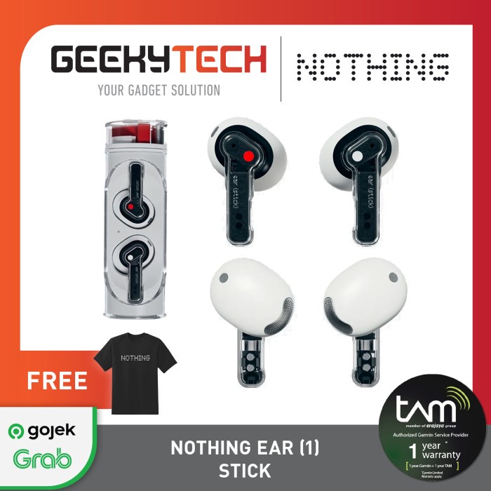 NOTHING EAR 1 EARPHONE - TWS NOTHING - ORIGINAL & GARANSI RESMI