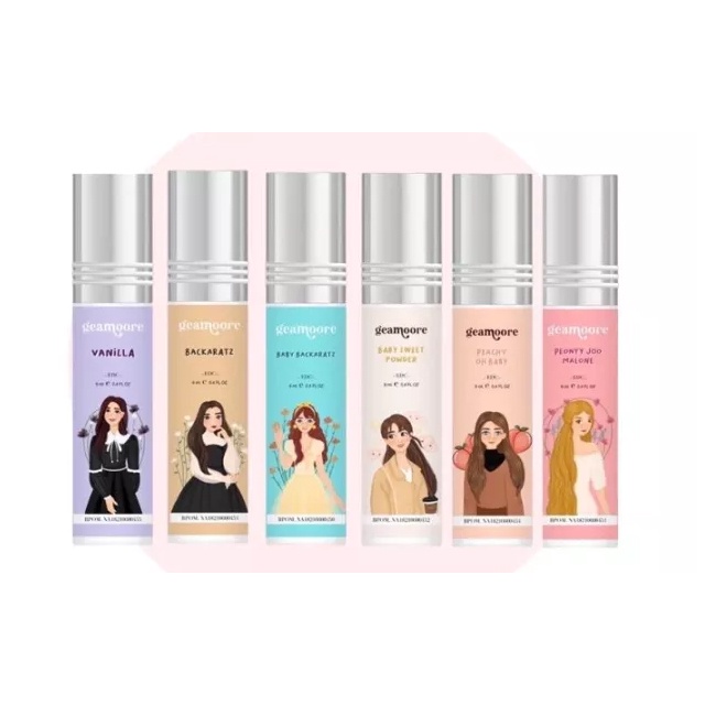 (BPOM) Geamoore Parfum Addicted Series Roll On 5ml / Perfume Geamoore