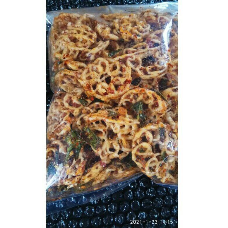 

Diskon.. Kerupuk pedo pedas kerupuk mawar pedas 500gr 9AL