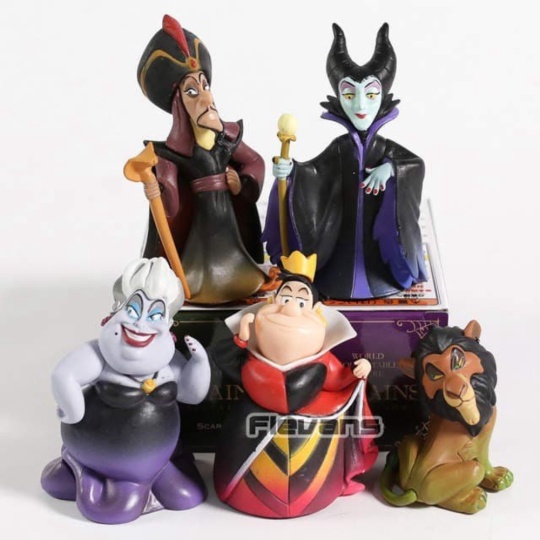 

Disney Princess Villain Jafar Limited Ursula Promo WCF Figure Malificent