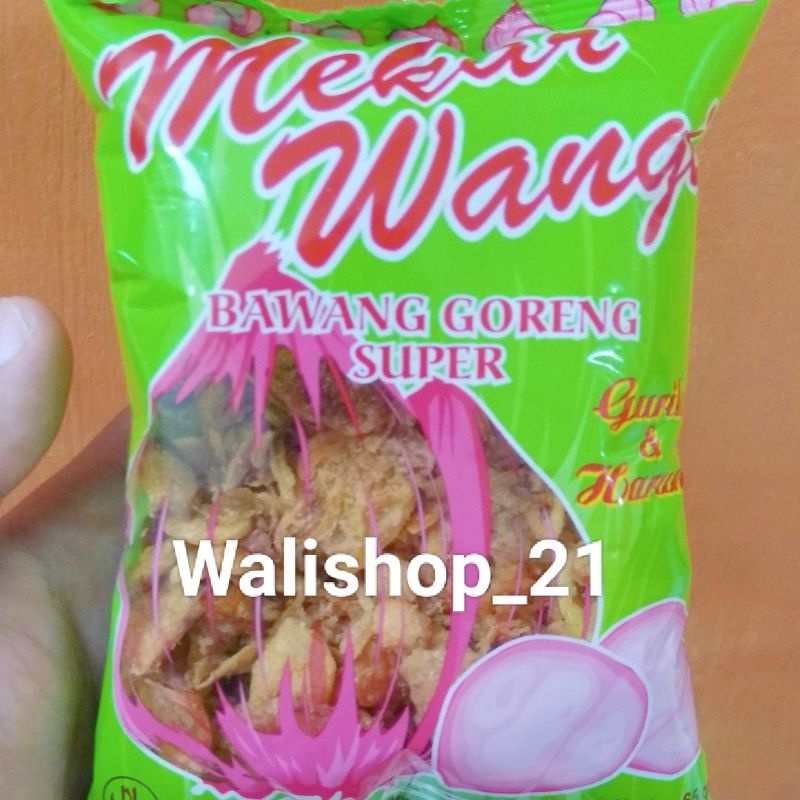 

Bawang Goreng Ciki Sumenep Enak Renyah Murah 65 gr isi 10 pack