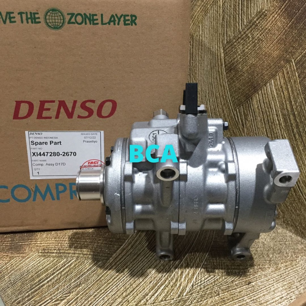 COMPRESSOR KOMPRESOR AC Mobil TOYOTA Grand Avanza Grand Xenia ORIGINAL DENSO
