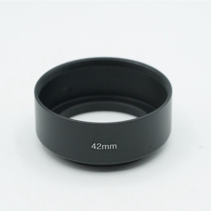 Hood Hood Lensa 42Mm Metal Hood Standard Lens Universal 42 Mm Screw In