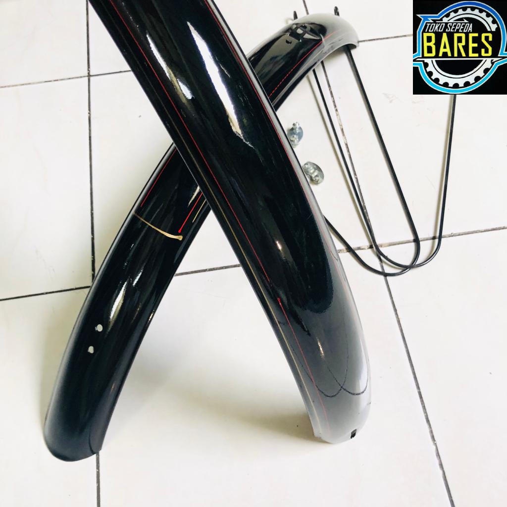 Slebor Set Sepeda Onthel Hitam / Spakbor RRC