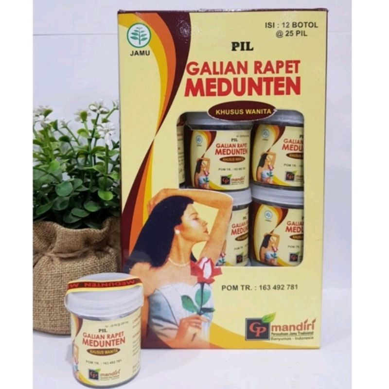 

PIL JAMU GALIAN RAPET MEDUTEN (satu botol isi 25 pil)