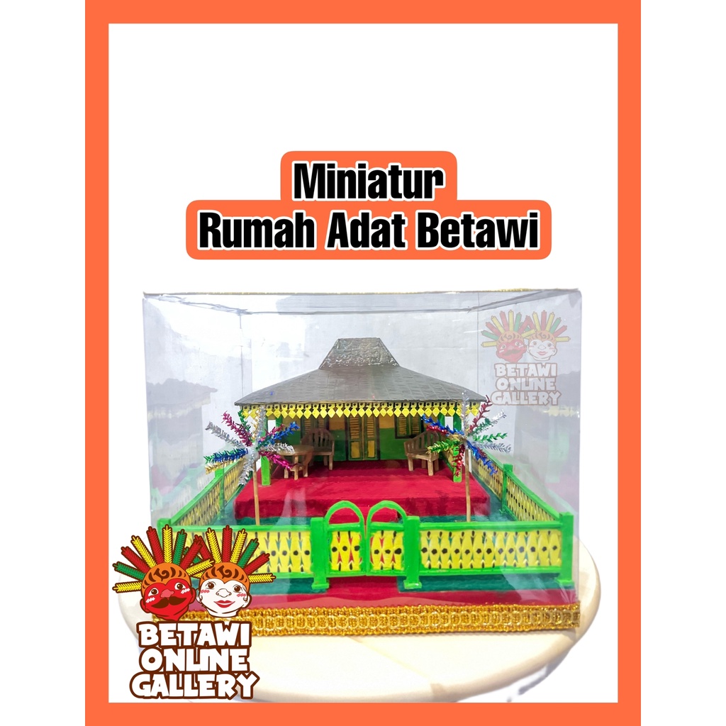 Miniatur Rumah Adat Betawi