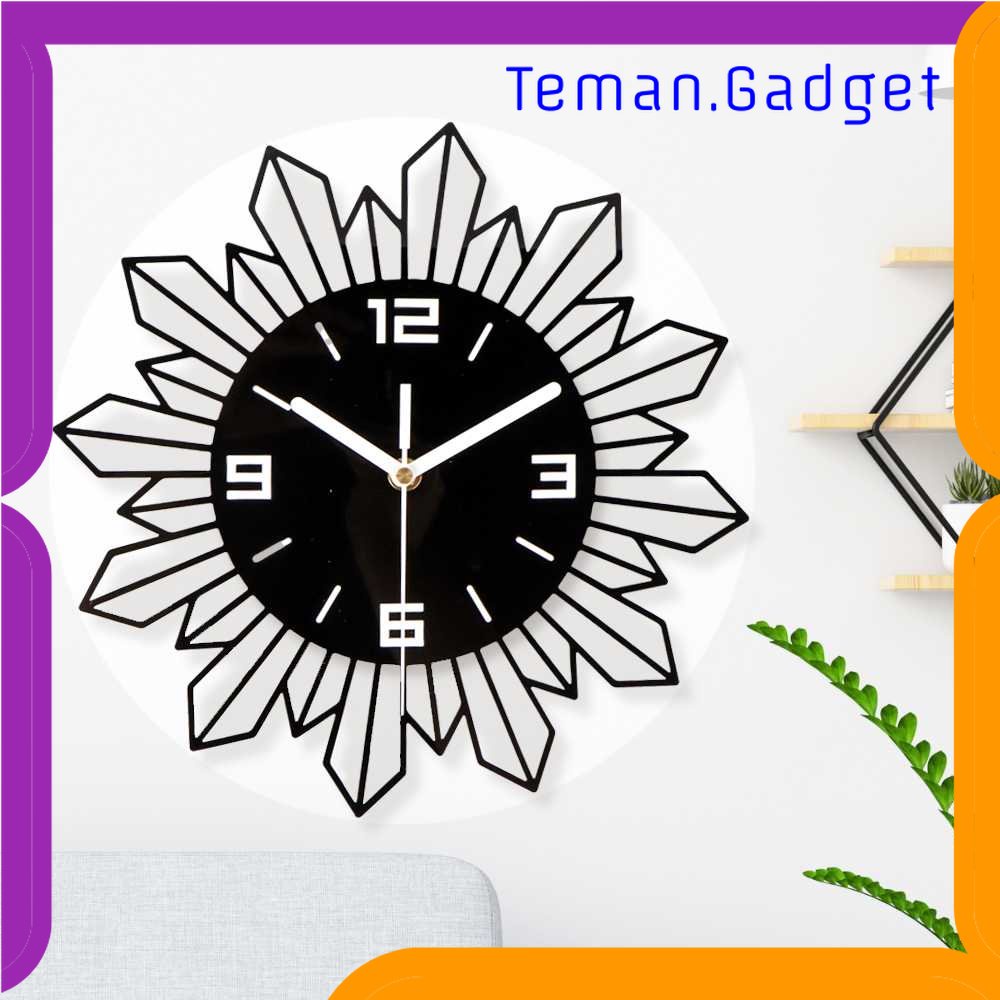 TG-PJM VOSARREA Jam Dinding Quartz Creative Design Geometric 30CM - E160