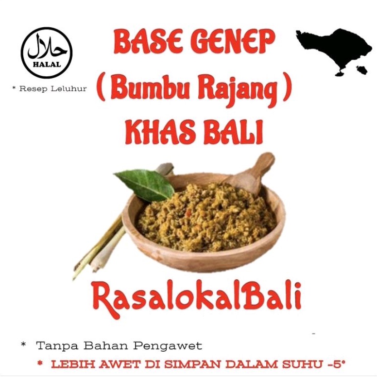 

BUMBU MASAK KHAS BALI / BASE GENEP BALI 150GR