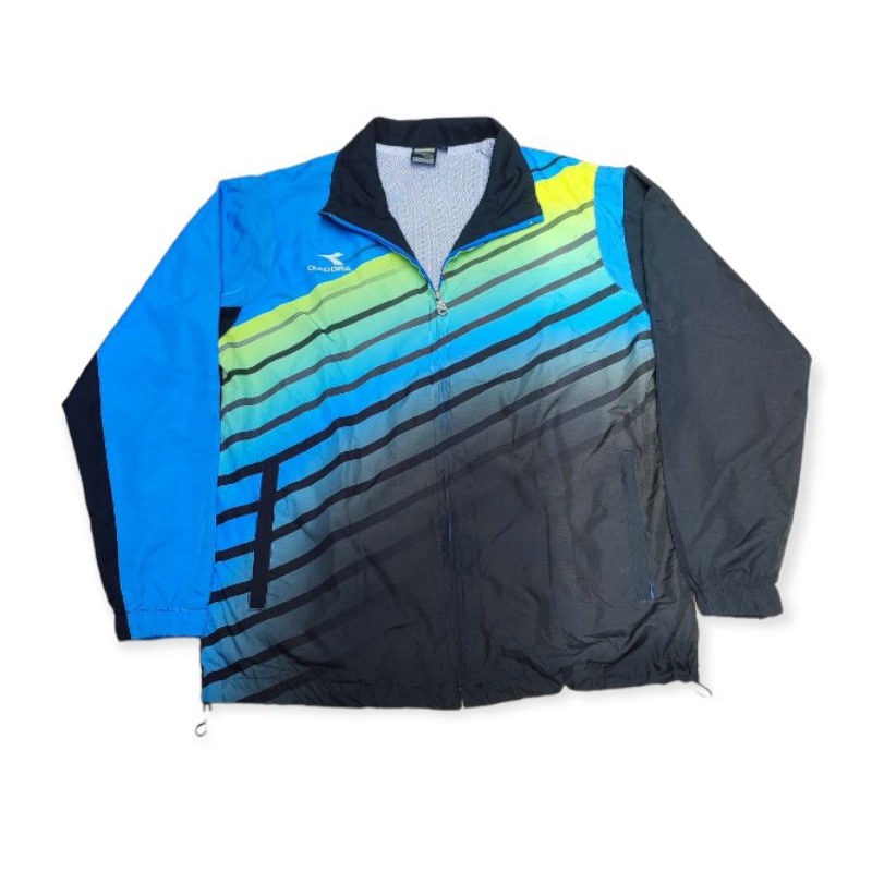 jaket diadora vintage | Colorblock | Windbreaker