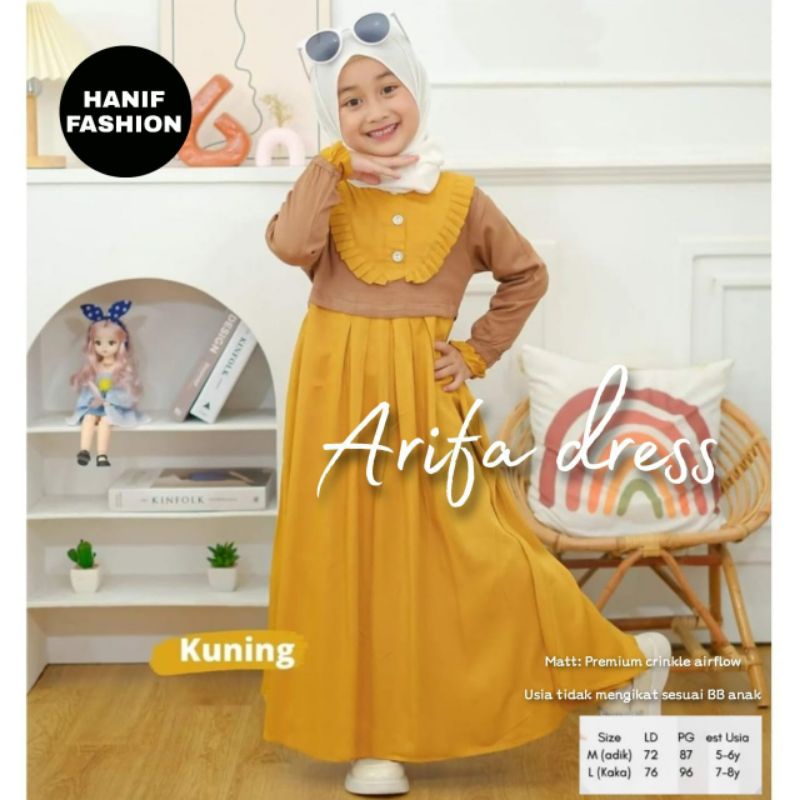 Arifa dress kids by hanif fashion