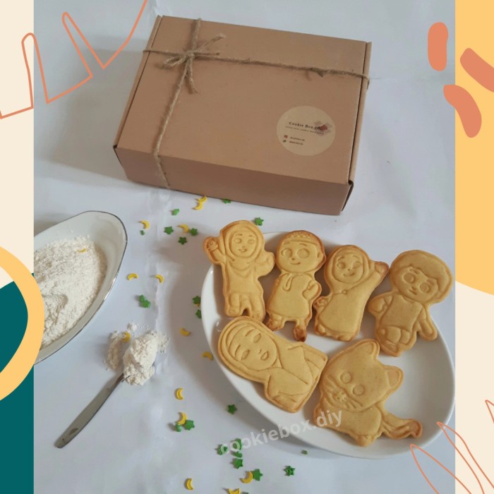 

Terlaris ✨ - cookies diy kit Nusa dan rara |cookies box kit |cookies hampers 2.1.23