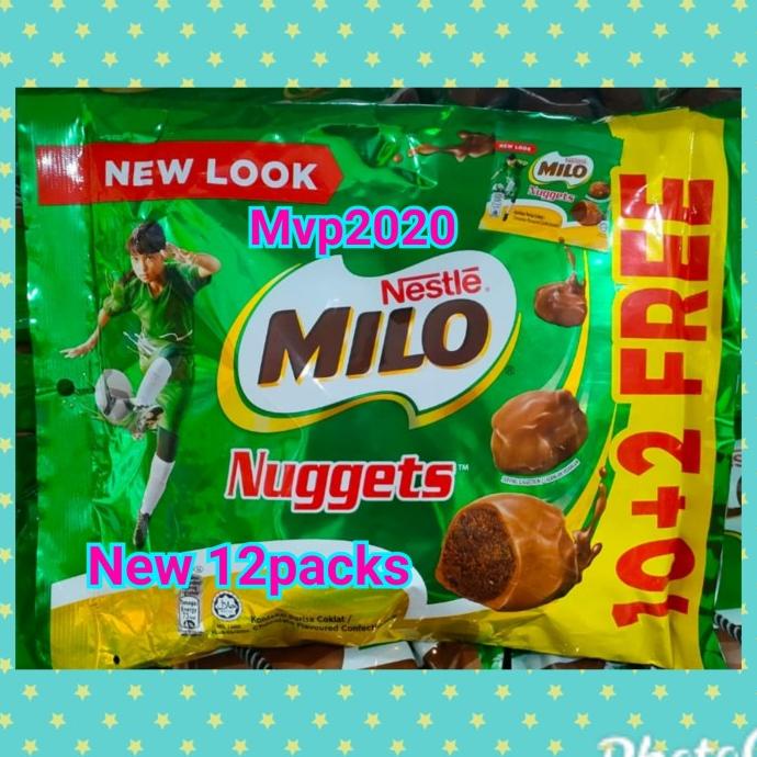 

Milo nuggets Malaysia isi 12 packs