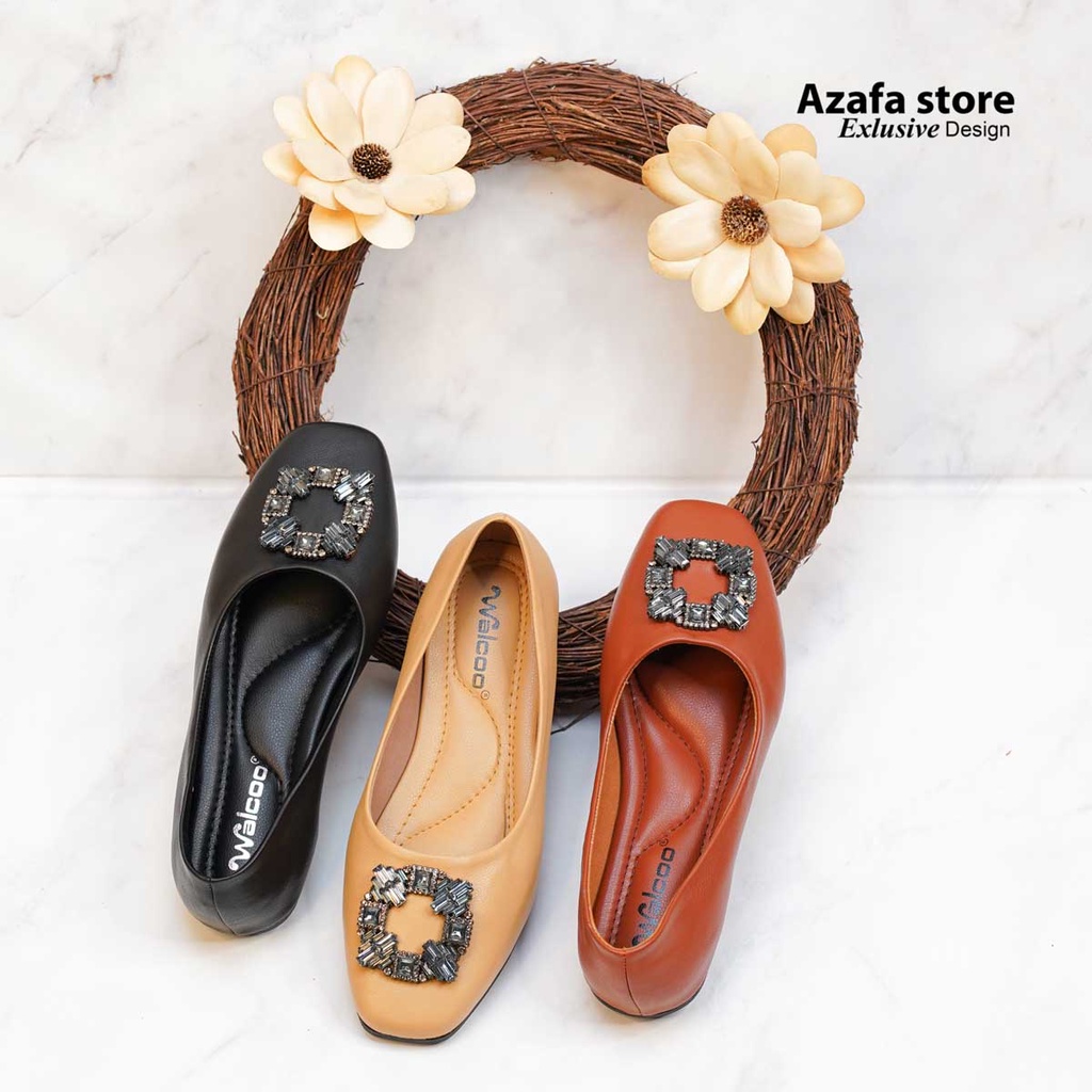 Walcoo Sepatu Flatshoes Wanita DOLVINA