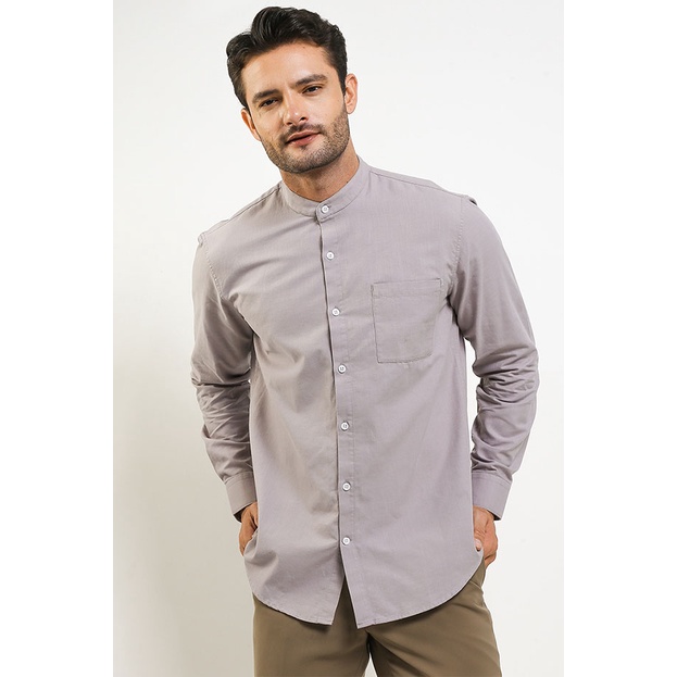 Kemeja Koko Pria Regular Andrew Smith A0072J04C