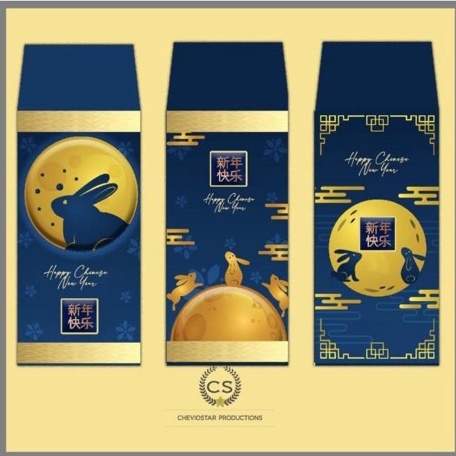 

ANGPAO IMLEK 2023 KELINCI CUSTOM CHEVIOSTAR YEAR OF THE RABBIT RG64654T