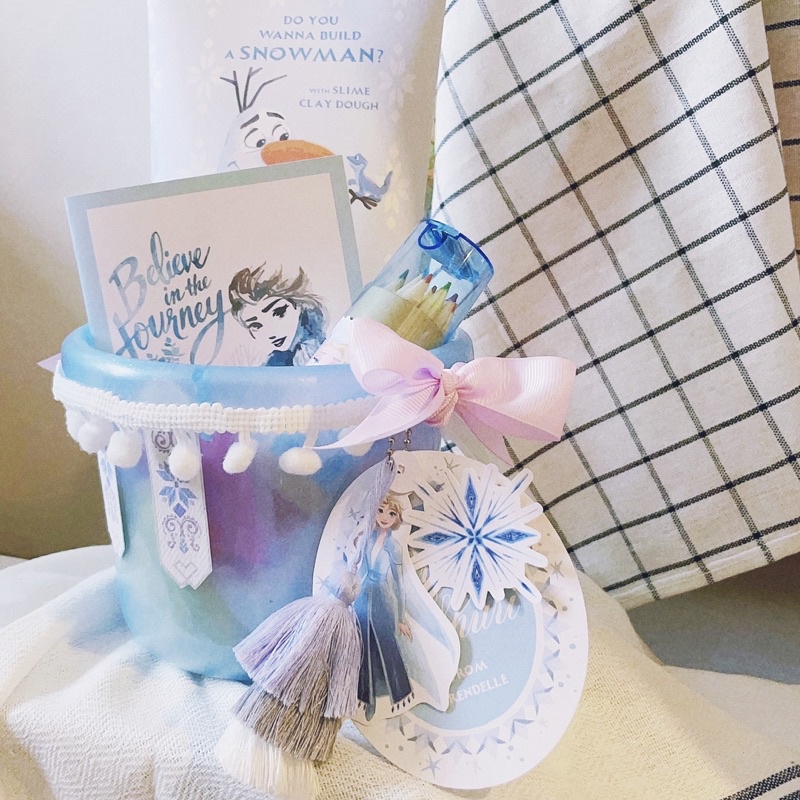 Sensory Set hampers ulang tahun anak tema Frozen | kids birthday hampers edukasi birthday ulang tahu