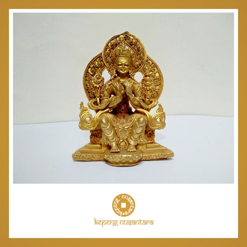 Patung Rupang Buddha Maitreya 4"  Good Quality Nepal 10cm
