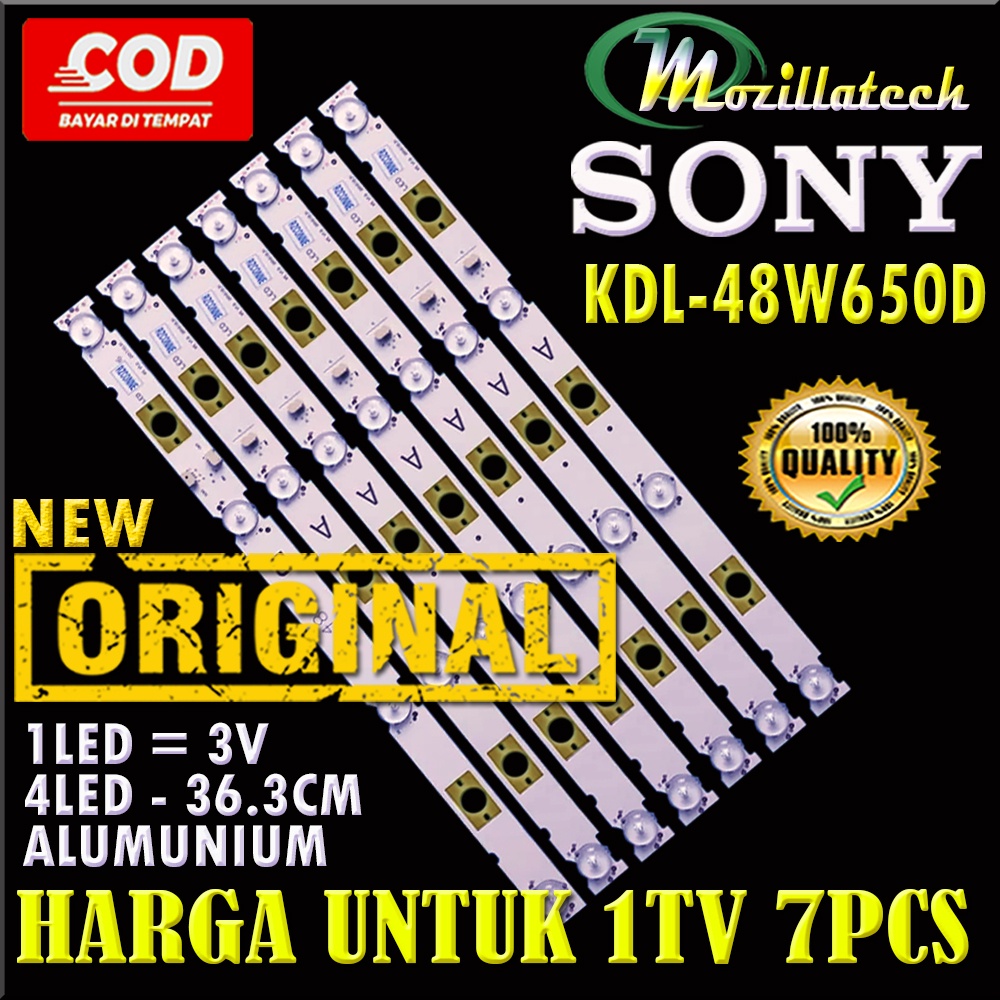 backlight sony 48 kdl-48w650d 48w650d  kdl48w650d 48w650