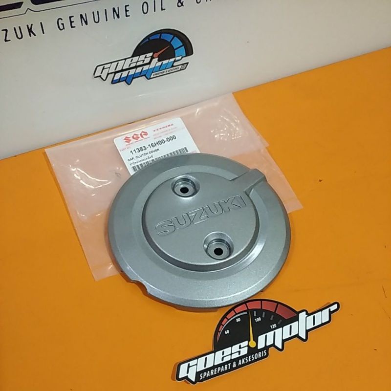 COVER TUTUP MESIN BAK KOPLING SHOGUN 125 RR FL ROBOT ORIGINAL SGP