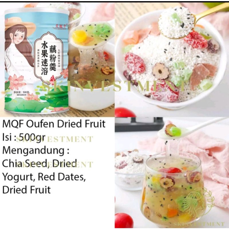 oufen lotus root powder makanan diet sehat healthy food bubuk akar teratai