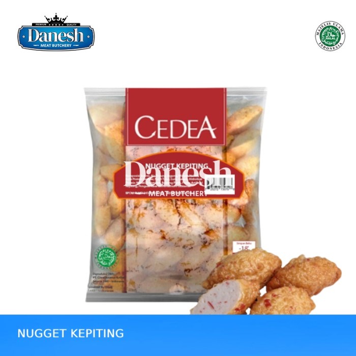 

Cedea Nugget Kepiting 500gr Frozen Food Makanan Beku