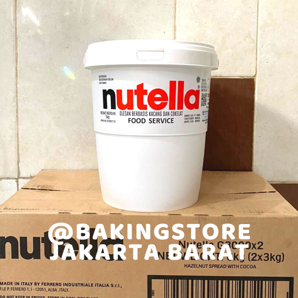 

Nutella Spread 3 kg | Selai Nutella