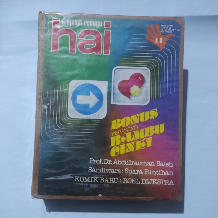 Majalah bundel lawas hai 1986