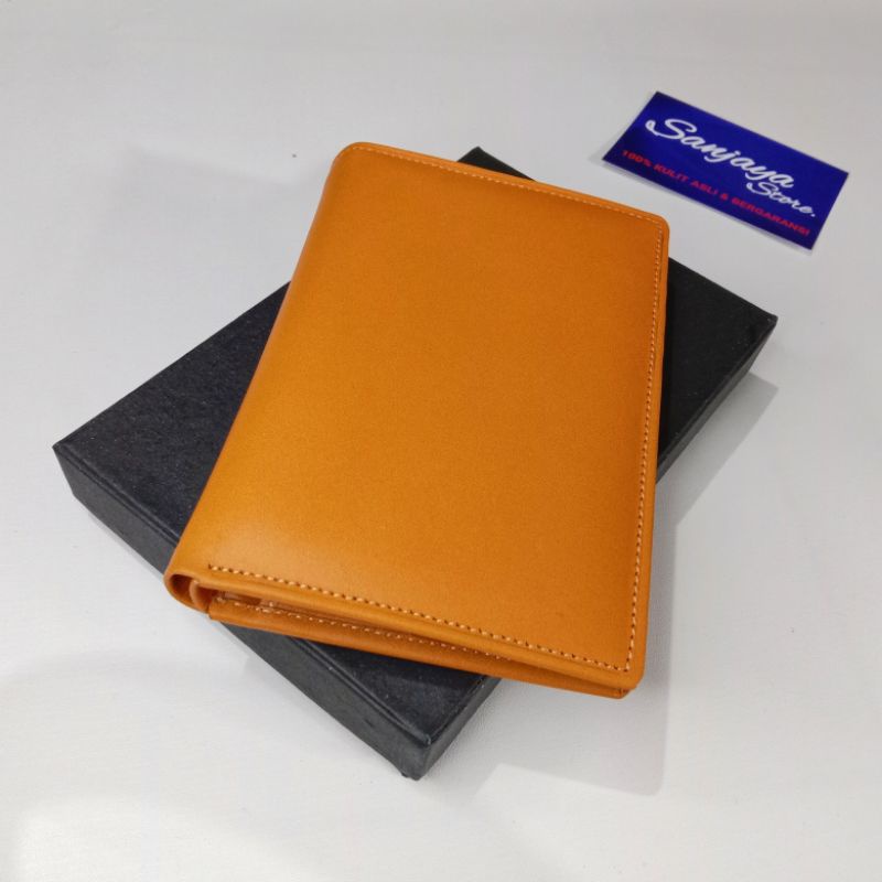 Dompet Kulit Pria 3/4 Original Kulit Asli Lipat 3