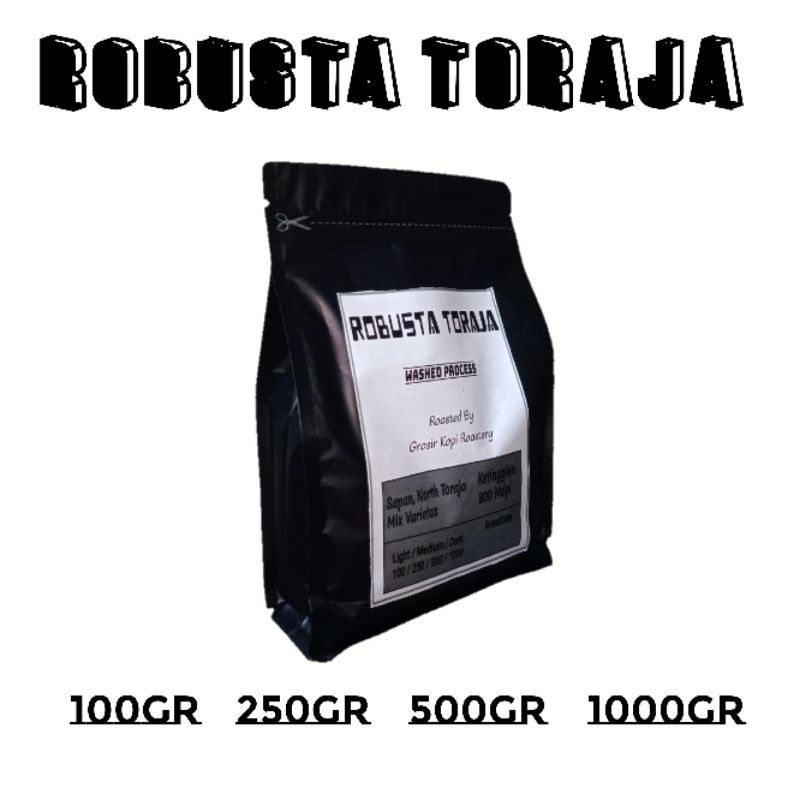 

Kopi Toraja Original Kemasan 250gr (Rebusta)