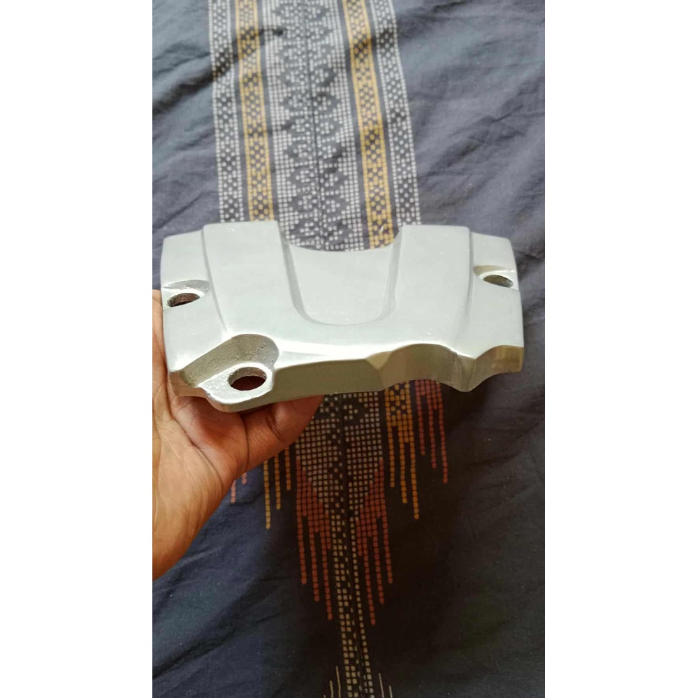 Cover Gear FizR Tutup Ger Gir Samping Yamaha Fiz R Silver Putih