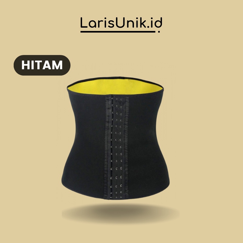 Korset Perut Buncit Cincher Pinggang Hot Shaper Kkorset Kancing Waist CIncher Pembakar Lemak