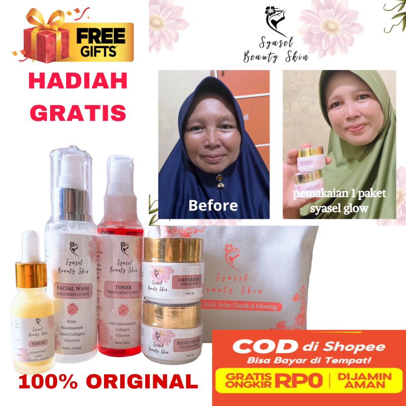 1 Paket Skincare Cepat Putih Dan Glowing