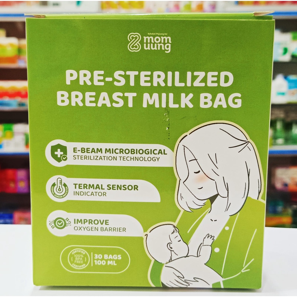 Mom Uung Kantong Asi - Breastmilk Bag ASI 100ml