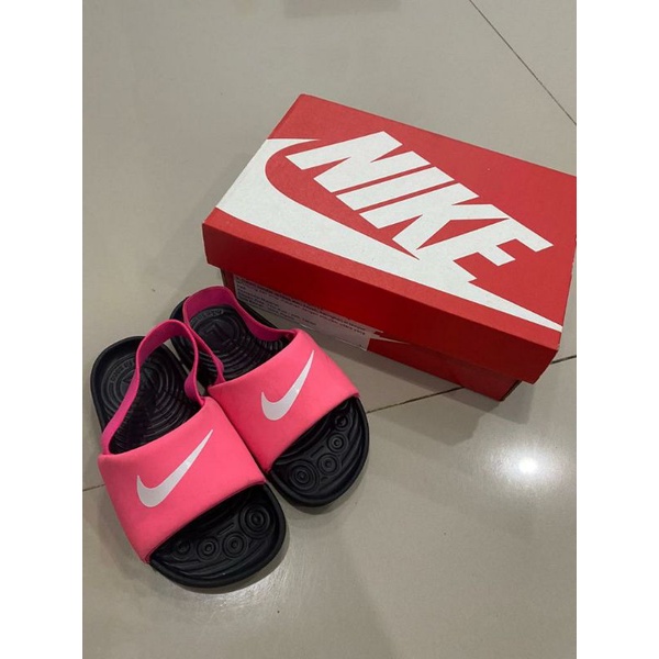 PRELOVED NIKE KAWA SLIDE SENDAL ANAK ORIGINAL 100%