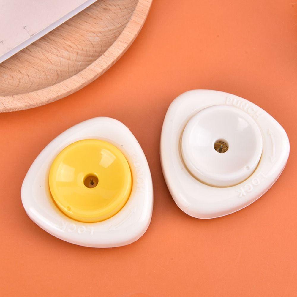 Solighter 2pcs Egg Piercingcer Dengan Pengaman Pengunci Dan Mudah DIY Pembuat Sekat Telur