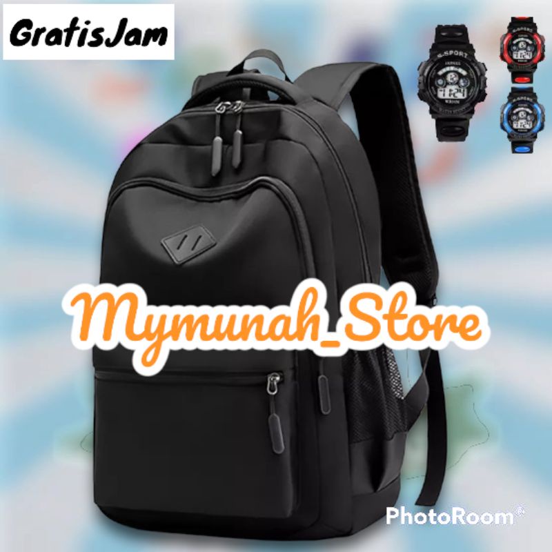 Tas Ransel Sekolah SD Gratis Jam Murah