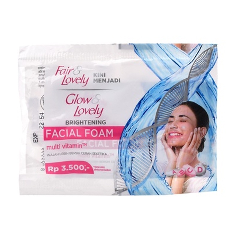 ✿ELYSABETHME✿ Fair and lovely facial foam sachet cuci muka kinclong pemutih wajah