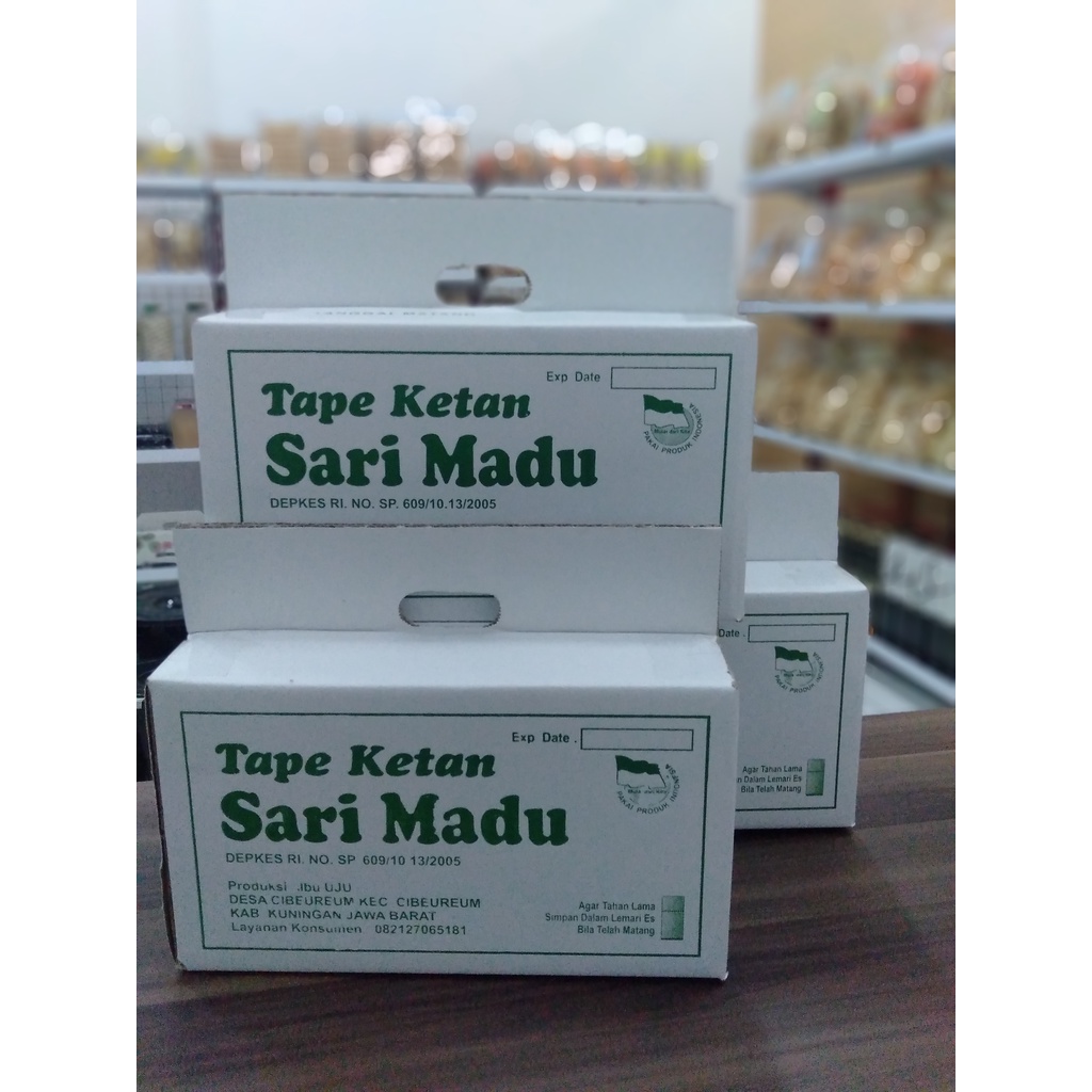 Jual TAPE KETAN/PEYEUM DUS ISI 50 pcs Shopee Indonesia